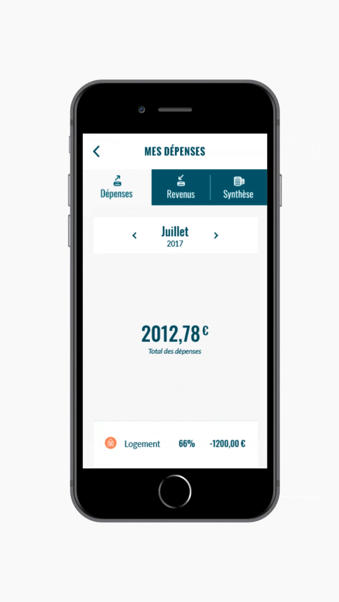 App avec répartition automatique des dépenses