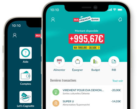 Ouvrir un compte Ma French Bank - Banque mobile