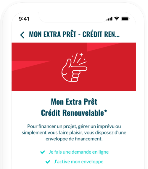 credit renouvelable - exemple