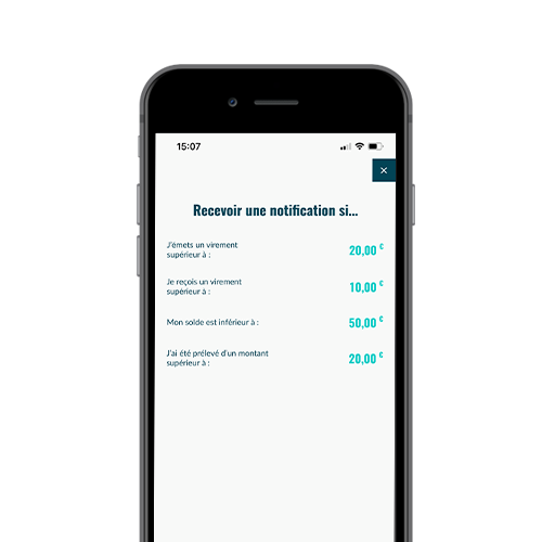 gestion des notifications app ma french bank