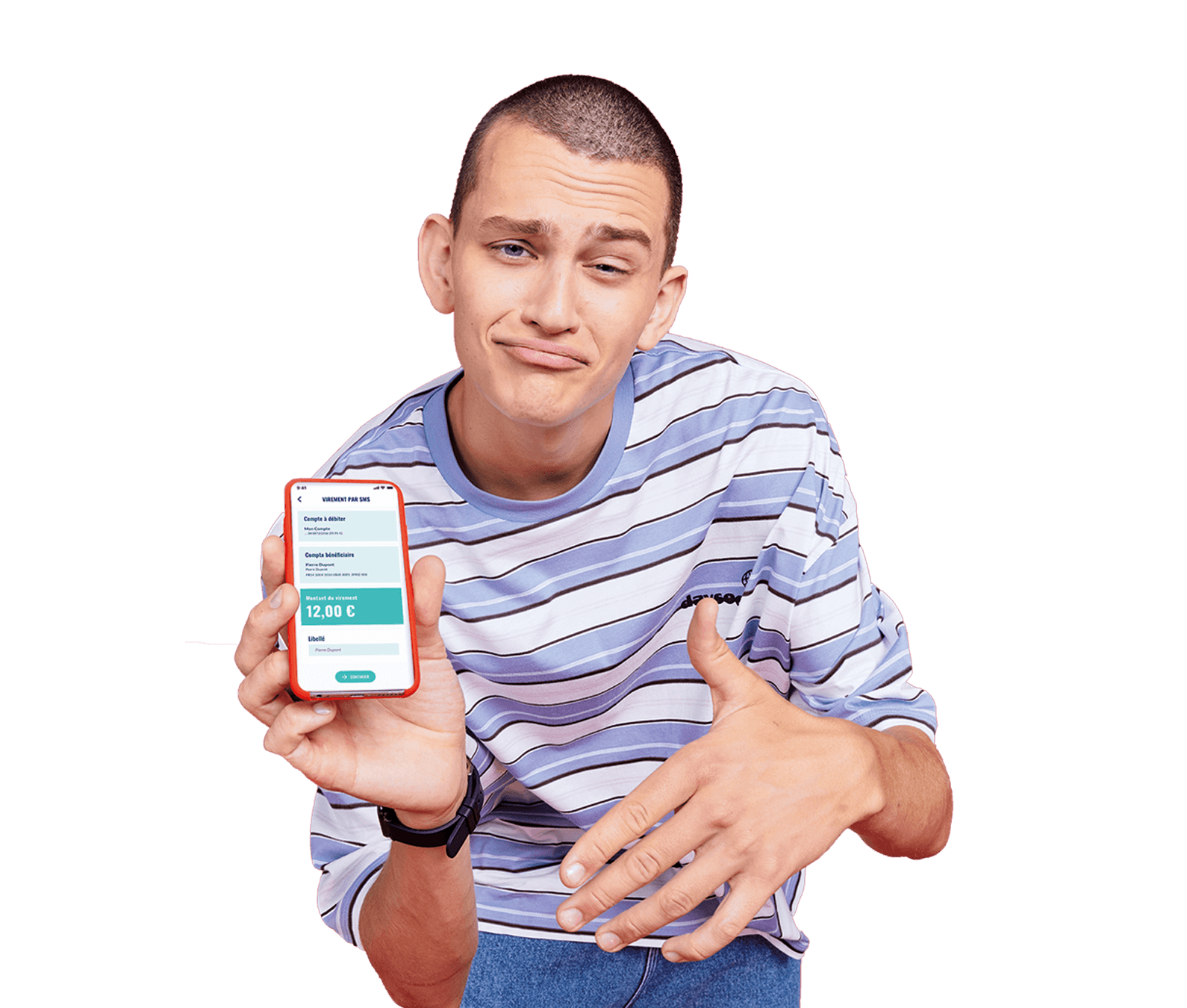 app ma french bank virement par sms
